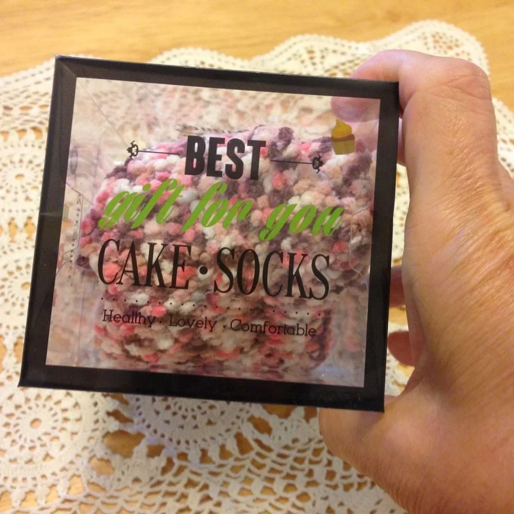 New colorful, soft Cake Socks
